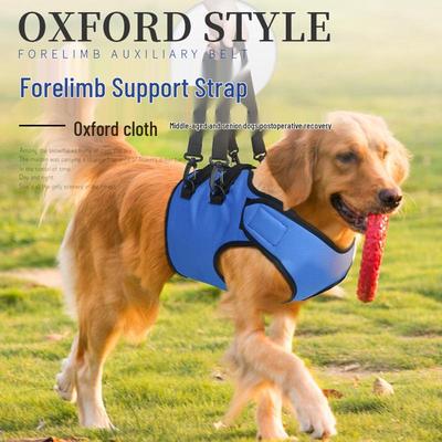 Coleira de Suporte para Patas Dianteiras de Cão Idoso - Tecido Oxford