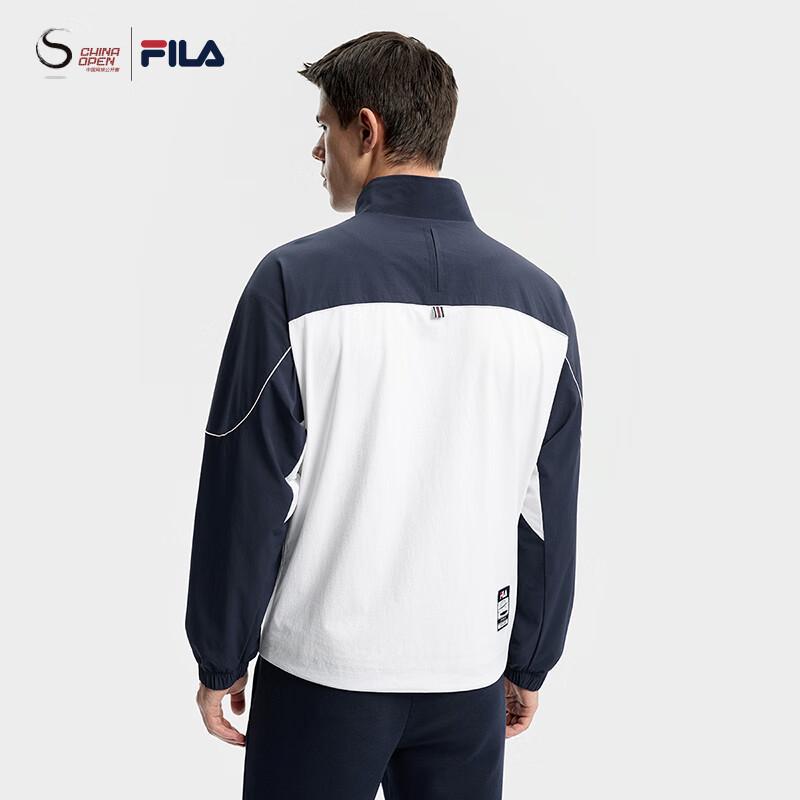 Fila Men's Color-Block Woven Tennis Jacket