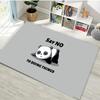 Cartoon Panada HD Druck Teppich für Wohnzimmer Cartoon Kinderzimmer Sofa Fußmatte Boden Tapete Rutschfest Dekor Alfombra