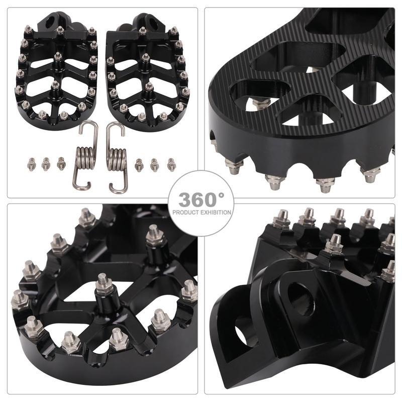 For KTM ADV SX SXF EXC EXCF XCF XCW XCFW 65 85 125 150 250 300 350 400 450 530 Motorcycle Foot Pegs Rest Footpegs Pedals Set