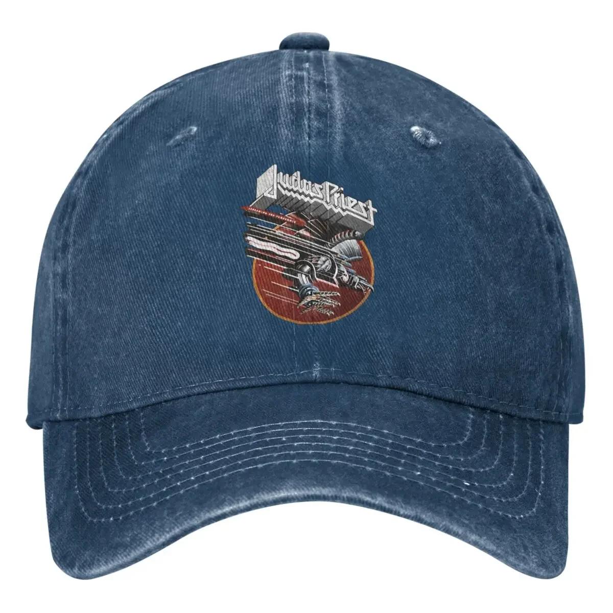 

Judas Metal Band Priest Baseball Cap English Heavy Metal Music Hiking y2k Cool Trucker Dad Hat Men Women Sun Visors Snapback Cap One Size