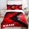 Custom Textile Batman Poster Bedding 3 Piece Set HD Print Duvet Cover Pillowcases for Teens Adult Bedroom Decoration