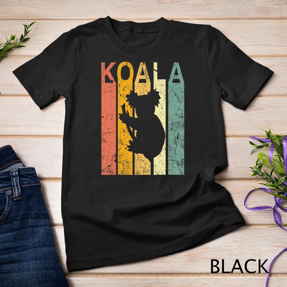 Retro Vintage Koala T-Shirt Cute Koala Bear Unisex T-shirt L
