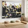 Bleach Anime Tapestry Ichigo KKurosaki Wall Hanging Aesthetic Bedroom Dorm Manga Decor