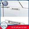 For VW Volkswagen Jetta MK5 Golf 3D Metal Car Sticker Emblem Badge By Decal Car Styling for Volkswagen GOLF 5 Tiguan Polo Golf 6