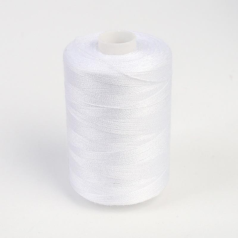 Hilo de Coser de Poliéster de Alta Velocidad 402 - 1000 Yardas, Colores Arcoíris, Ideal para Proyectos de Costura Casera y a Mano