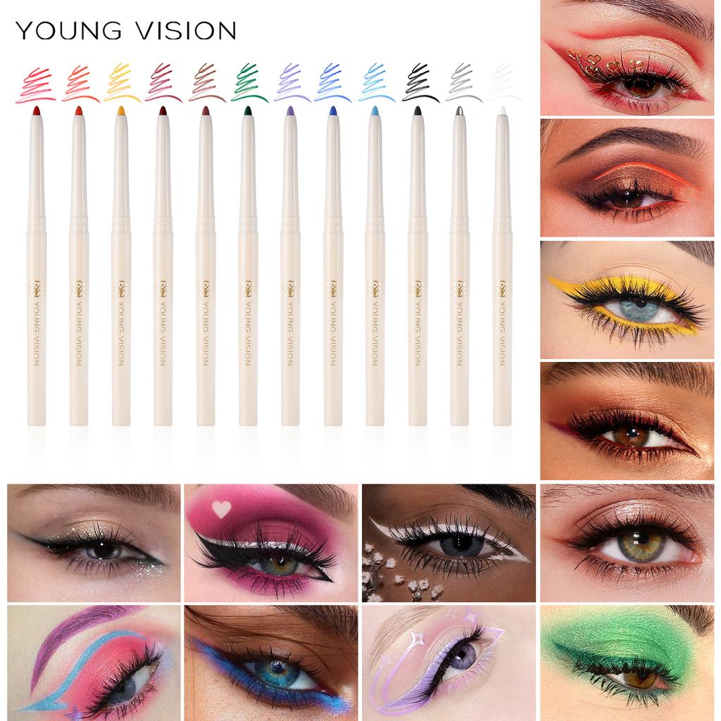 YOUNG VISION A Single Eyeliner Does Not Stain Color Easily