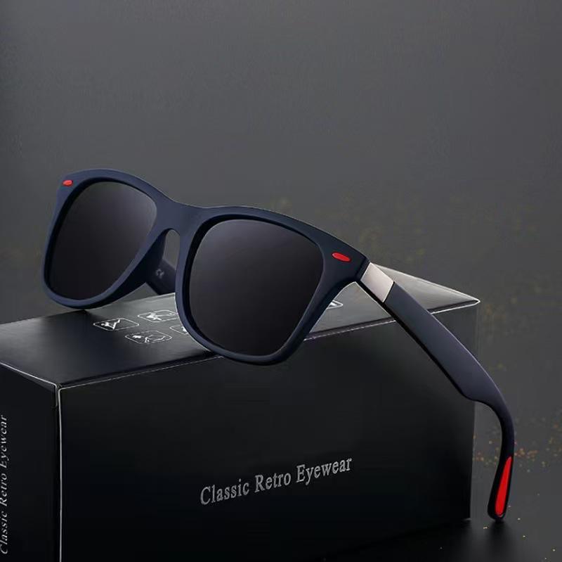 Men's Classic Outdoor Sports Sunglasses - European American Style for Driving, Fishing, and Fashion Sun Protection