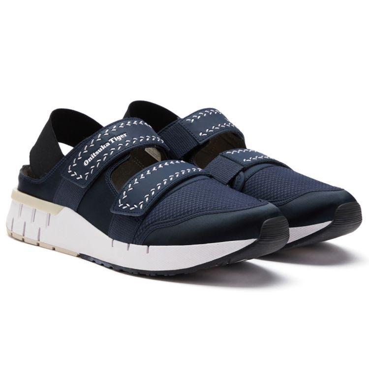 Onitsuka Tiger Comfortable Simple Mary Jane Low Top Lifestyle Casual Shoes Unisex Casual Shoes Dark-Blue 1183C001-400