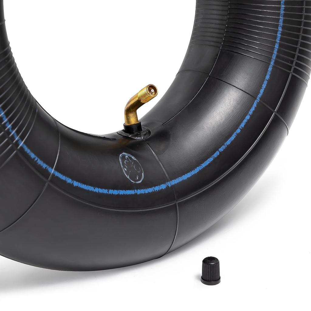 PaoWin Tire Tube with TR87 Compatible with and Hand and Tillers 2-Piece 4.10-6 Tube, 4.10/4.00/3.50-6 Valve, 4.10-6, 4.00-6, 3.50-6, 13x4.10-6,