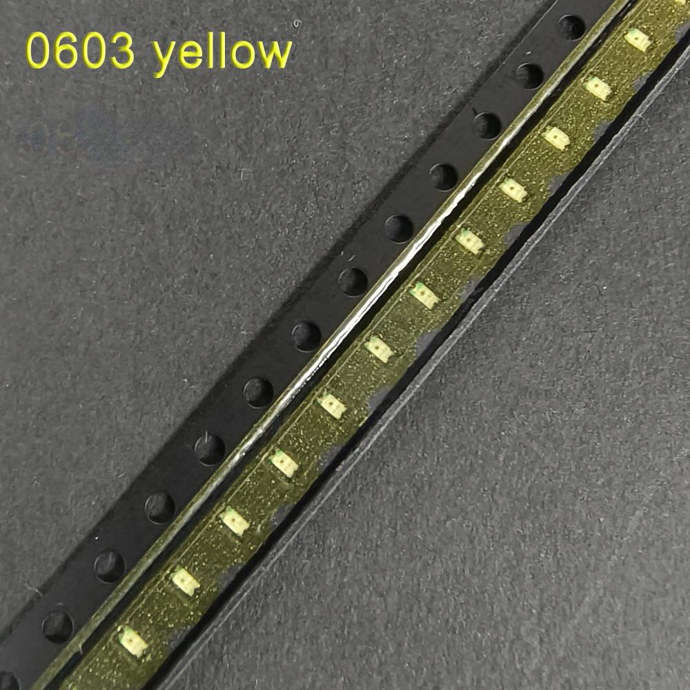 200pcs SMD LED 0603 &0805 Red Yellow Blue Green White 5-color -for Various Digital Products, LED Display Screens, Electronic Diy