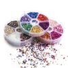 60g/Box Crushed Glass Stones Resin Filling for DIY Epoxy Resin Mold Irregular Broken Stone Nail Art Decoration Jewelry Making