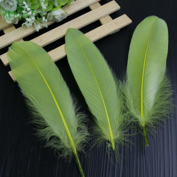 50Pcs28 Color Diy Feather Hard Big Floating Feather Wedding Dress Children Handmade Decoration Materials