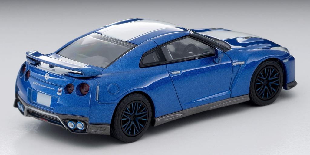 Tomica Limited Vintage Neo 1/64 LV-N200a Nissan GT-R 50th Anniversary Blue Finished Model