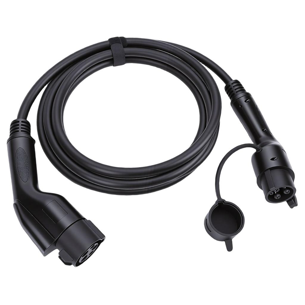 J1772 Charging Extension Cable 16ft 32A Electric Vehicle Charging Extension Cable Replacement for
