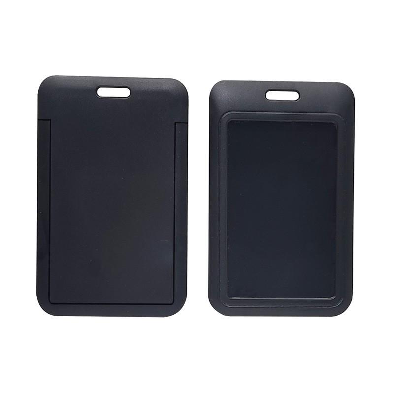 Cartoon-Colored ABS Plastic Slide-In Badge Holder for ID Cards