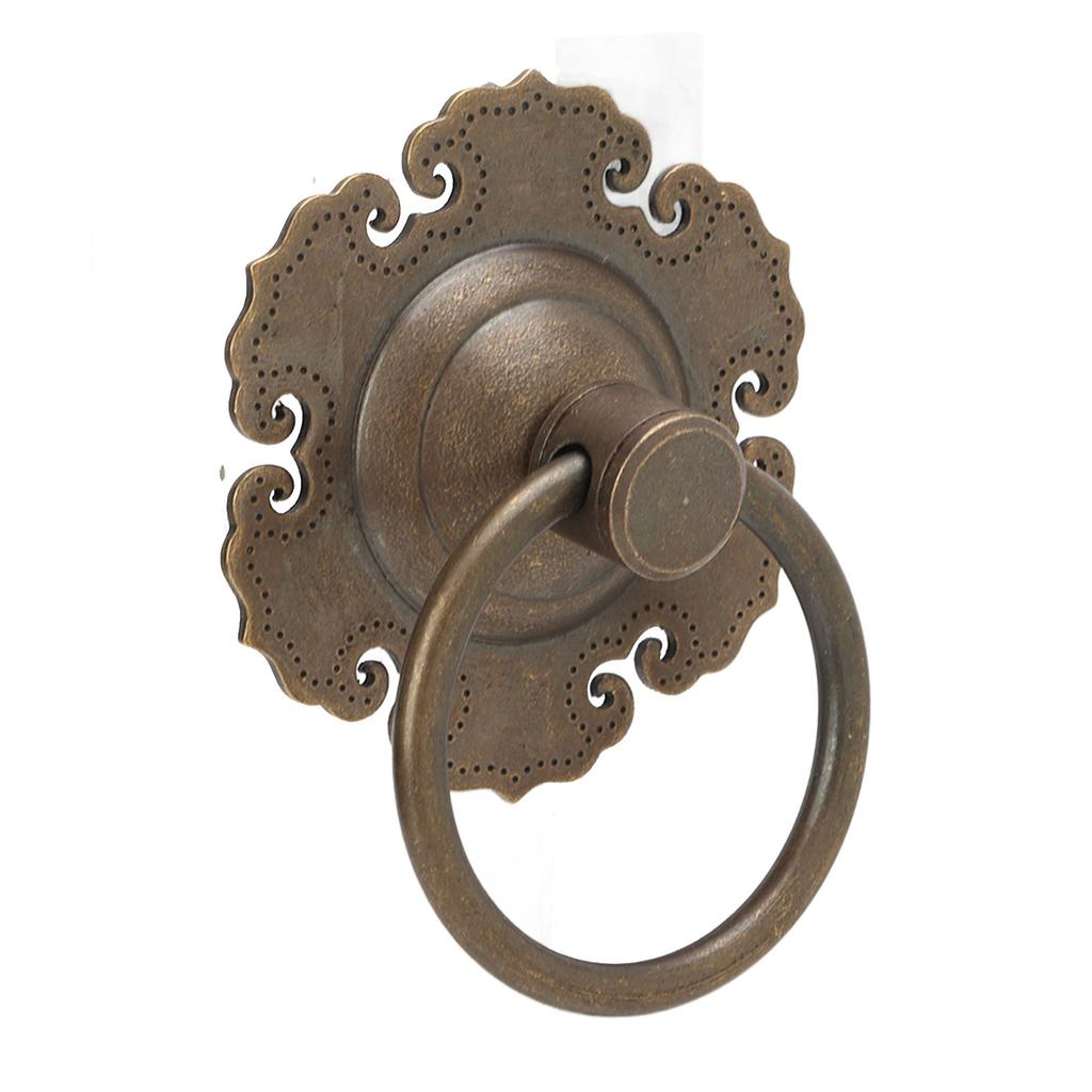 Antique Handle Vintage Style Exquisite Unique Corrosion Resistant Furniture Brass Handle for Cabinet Door Drawer