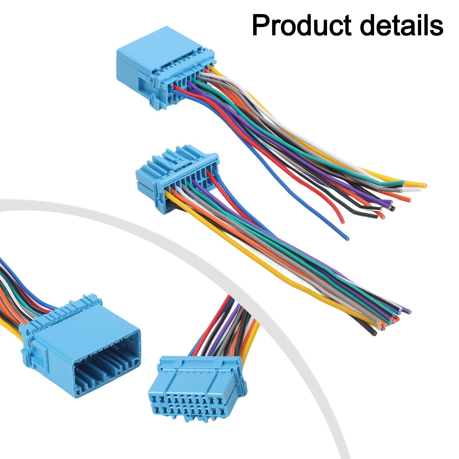 

ABS Material Car Audio Adapter Stereo Adapter Wiring Harness