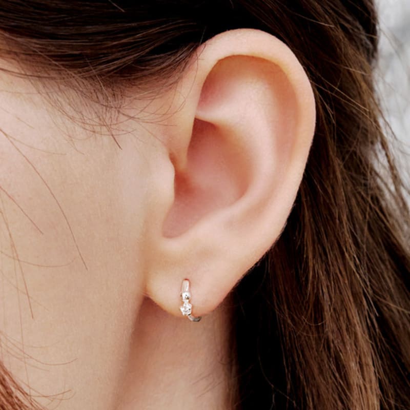 engbrox Mist Cubic Earring