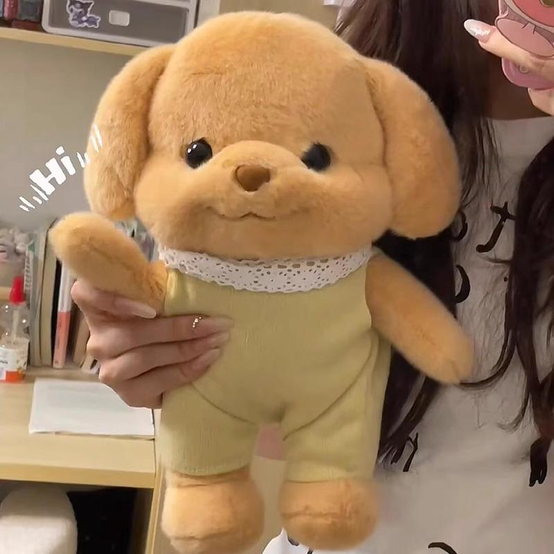 

Internet Celebrity Poodle Plush Toy – Cute Senbei Puppy Gift for Girls 4 inches [12cm]