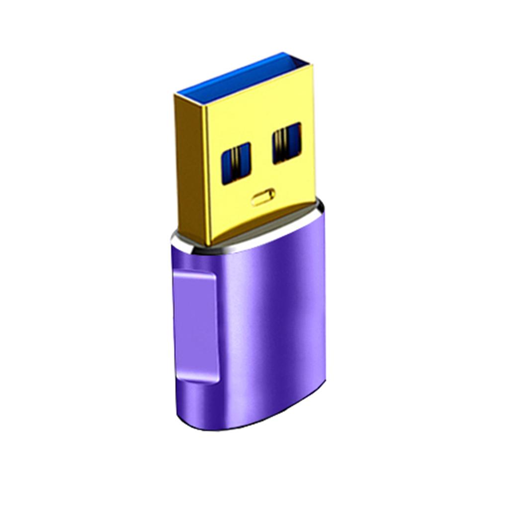 Lightweight USB3.0 Male To Type C Female Adapter Converters Support 5V2A Fast Charging and 5Gbps Data Transfer