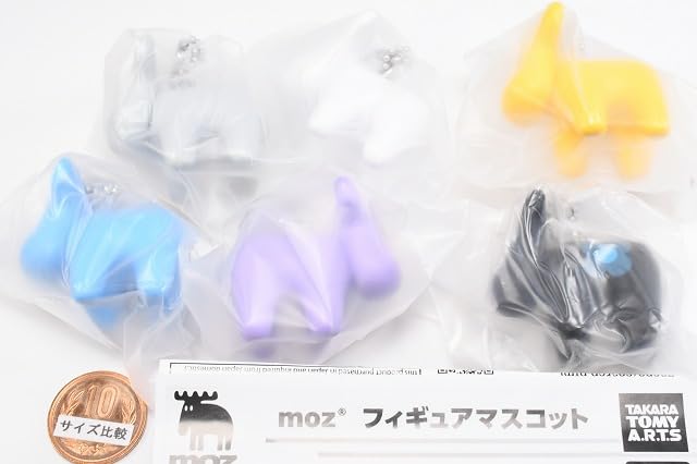 moz Figure Mascot Set of Gacha Capsule Toy [Complete 6]