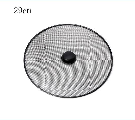 

1 шт. Кухонный гаджет Мелкоячеистая крышка-защита от брызг с ручкой 29 см Экран от брызг Защита от жира Защита от брызг масла для сковороды