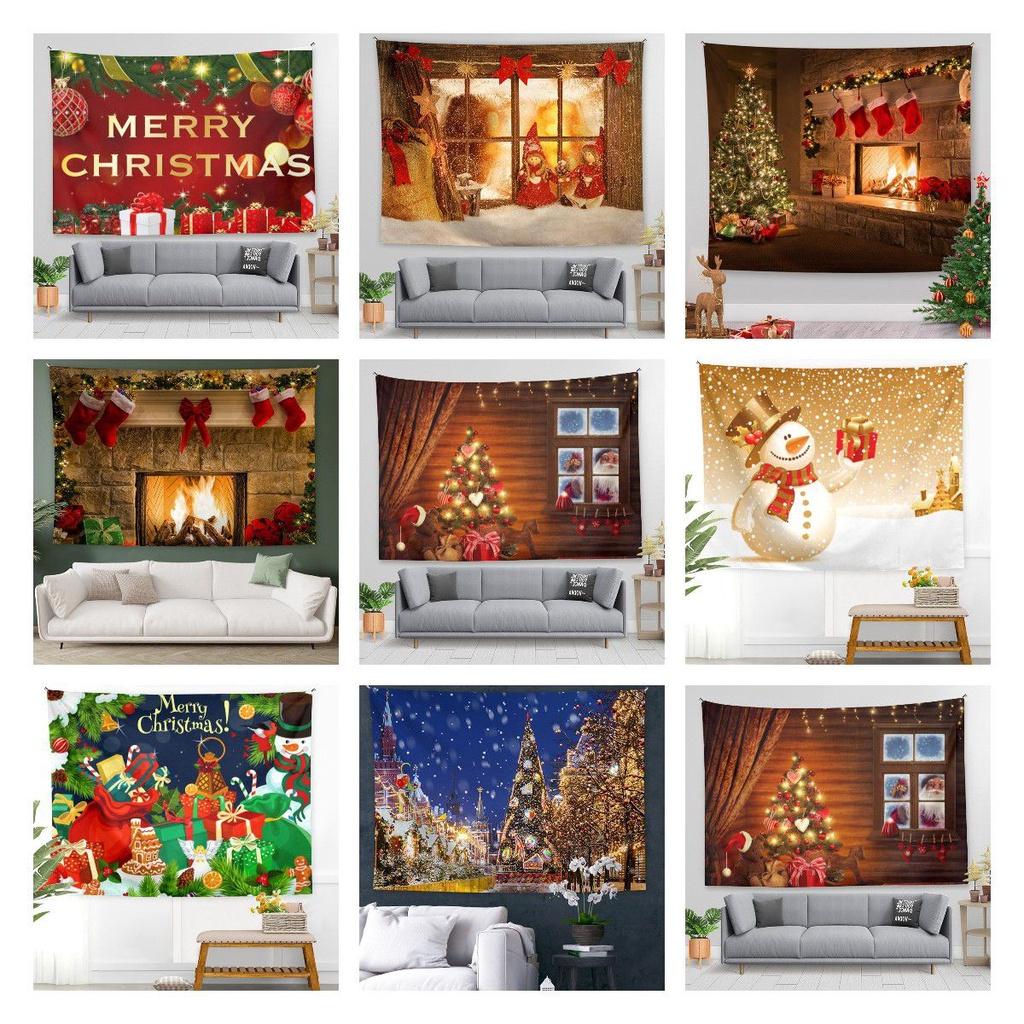 Christmas Tapestry Backdrop Cloth For Home Decor And Photography Props