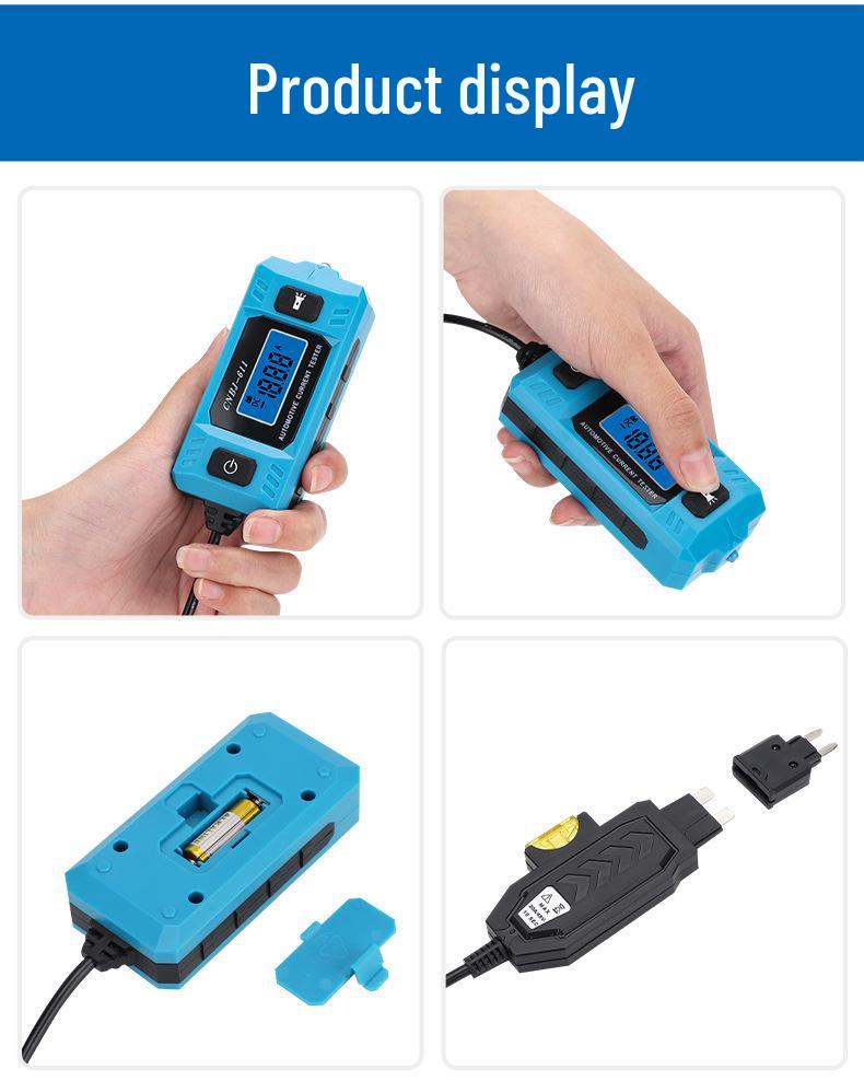 Automotive Fuse and Current Tester / Fault and Leakage Analyzer