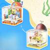 Spongebob Pineapple House Building Blocks Creative Puzzle Handmade Assembled Restaurant Trendy Toy Model Ornament Gift