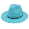 Western Cowboy Top Hat Big Eaves Mountaineering Hat Spring Summer Emerald Felt Hat Ethnic Style Tibetan Hat