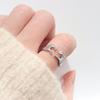 Romantic Double Hand Heart Gesture Ring Fashionable Couple Love Symbol Personalized Jewelry Accessory