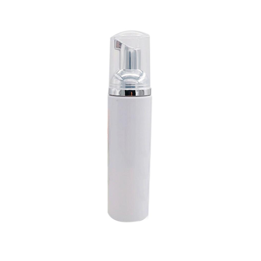 10 Stück Plastikschaumflasche mit silberfarbener Pumpe Leere Reiseschaumspender für Seife Shampoo 30/50/70/80/100ml