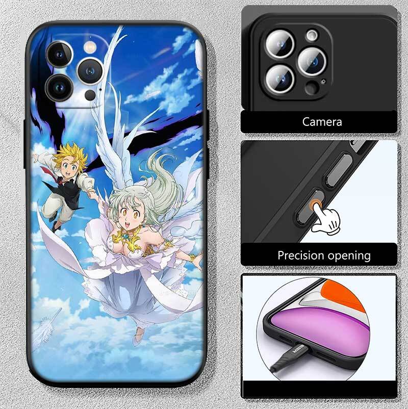 S-Seven D-Deadly Sin Phone Case for Redmi Note 12 12S 12C 13 13C 13R 14 14S 14R 14C 11A 13X A3 A3X A4 A5 Pro Max Plus