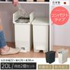 Bon Furniture Trash Set of Trash with Double Pedal Dust Stain Can Be Used Under Black Can, 2, Can, 20L, Lid, Open, Small, Type, Box, Separation,