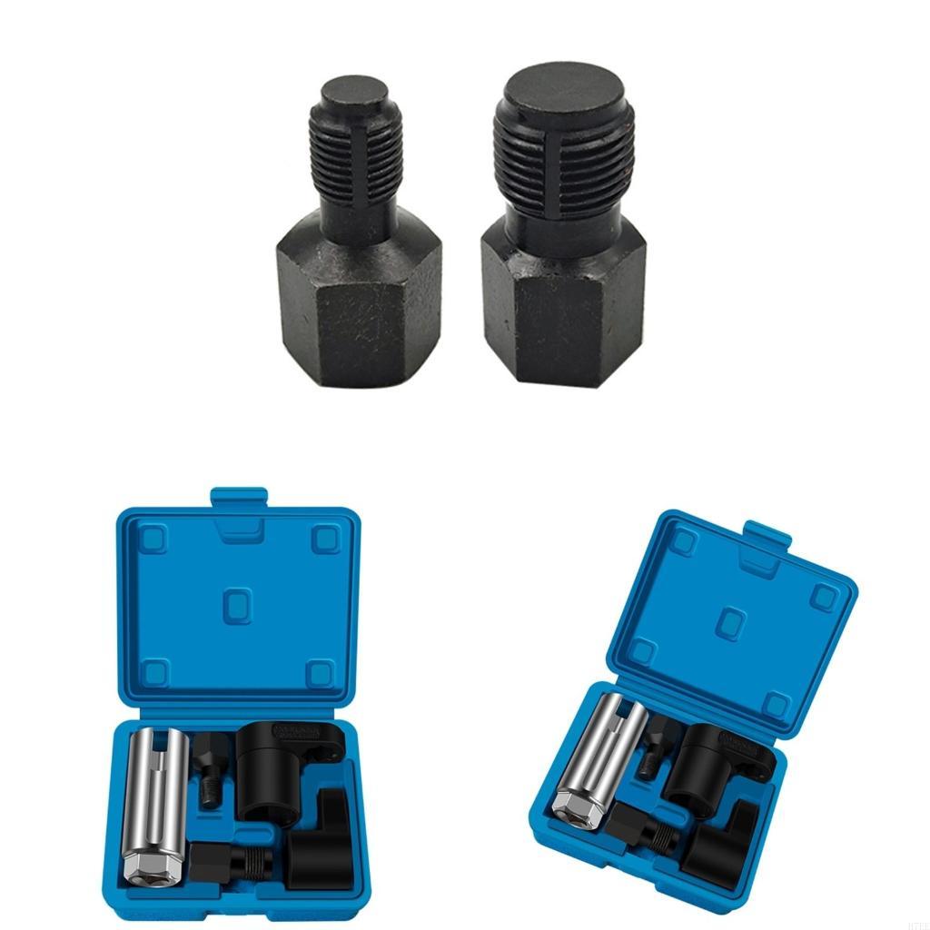 

H7EE Carbon Steel 5Pcs Oxygen Sensors Remover Tool Set, Thread Repair Tool, 22mm Sensors Socket For Vehicle Maintenance China Mainland