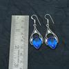 London Blue Topas Edelstein Handgefertigt 925 Sterling Silber Schmuck Ohrring
