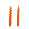 Classic Handmade Colorful Threaded Candles for Home Hotel Wedding Odorless Long Small Candles