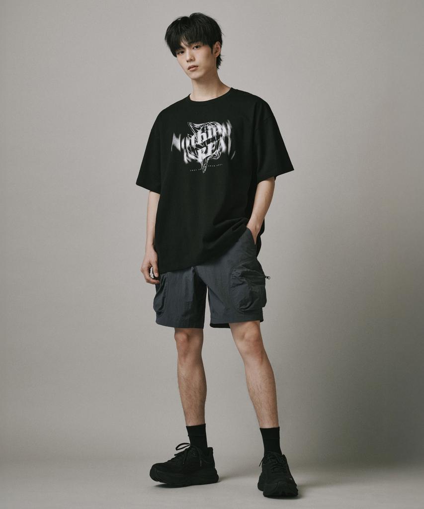 Beodeonteu Nothing Short Sleeve T-Shirt [Black]