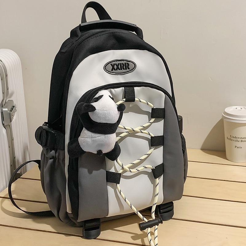 Children's Small Schoolbags Girls' Contrasting Color Small Backpacks Kindergarten