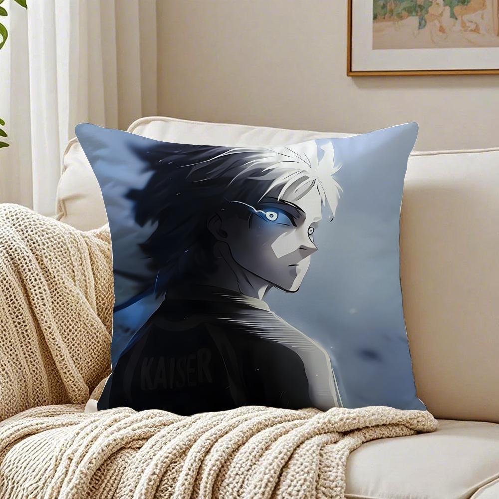 Anime Intense BBLUE LLOCKS Cushion Cover Pillowcase Antidustmite Living Room Sofa Decor Cushion Room
