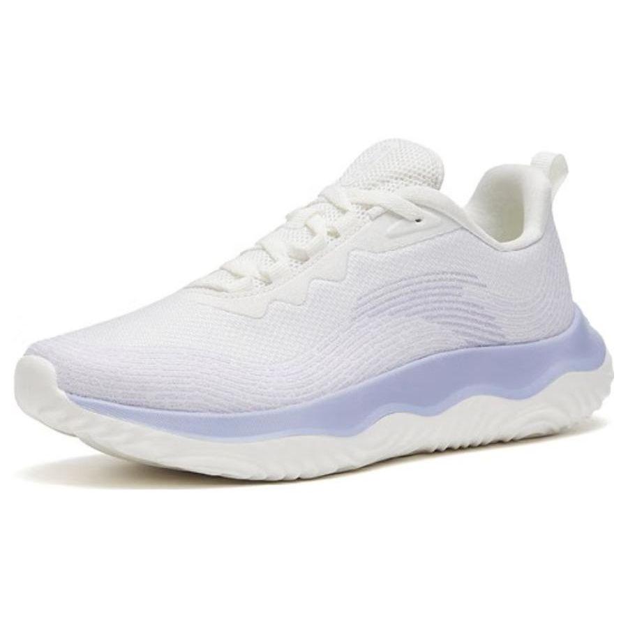 Anta Shenxing Shock Absorbing Non-Slip Durable Low-Top Training Shoes Women sneaker White Purple 122317719-6