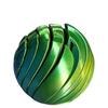 Relaxation Slime Ball Fidget Toy Rotating Portable 3D Printed Twistsphere Fidget Toy Creative Funny Gear Liquid Flow Ball