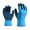 1Pair Blue Waterproof Thermal Insulated Work Gloves Thermal Fully Latex Coated Winter Freezer Safety