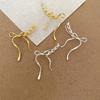 Stylish Copper Bowknot Drop Earrings Fashion Accessory Ideal for Enhancing Outfits at Various Event