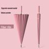 Windproof Double Canopy Umbrella with 24 Ribs and Long Handle