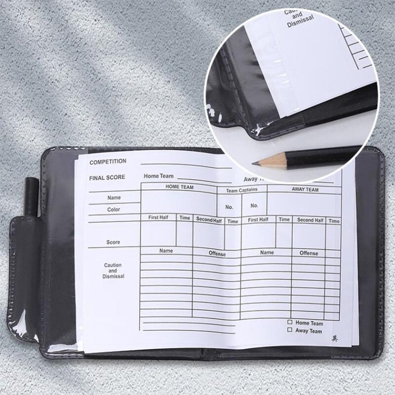 Football Referee Red & Yellow Card Set