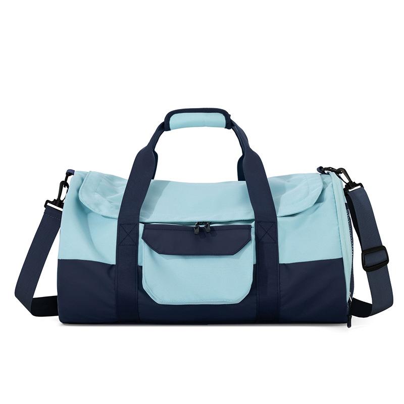 Lässige Einfache Reisetasche für Reisetaschen mit Druckentlastung und Handgepäcktaschen mit Schuhen und Lagerfächern, Nass- und Trocken-Design Reisetaschen