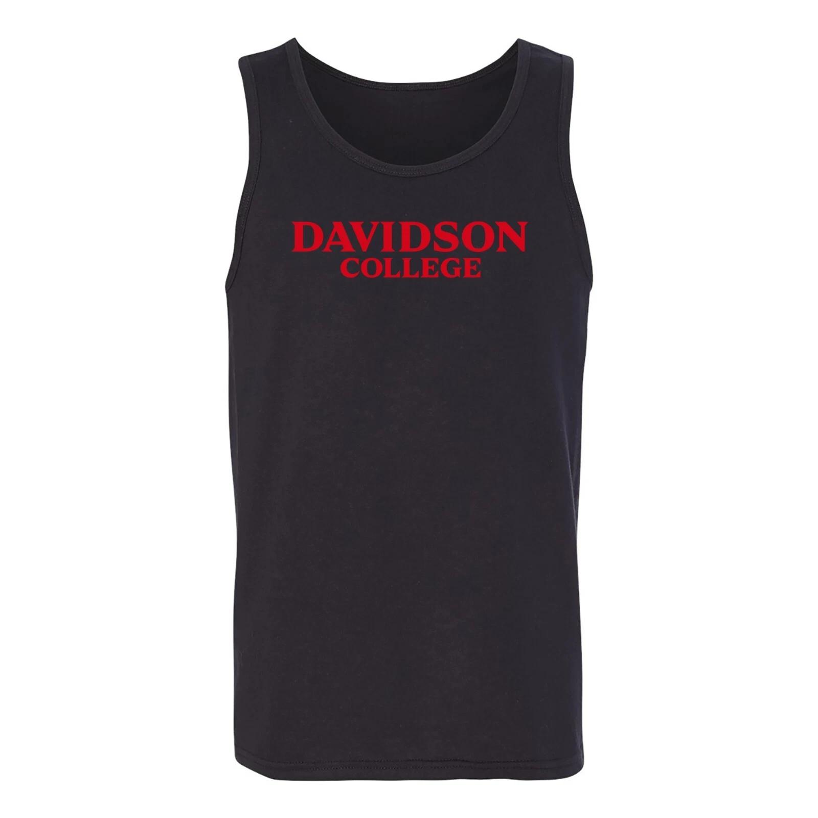 Davidson Wildcats Basic Block Tank Top 4XL