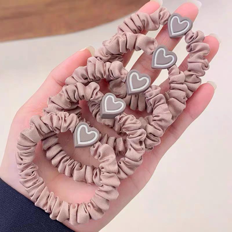 Celebrity Style High Elasticity Hair Ties - Durable Korean Fashion Accessories